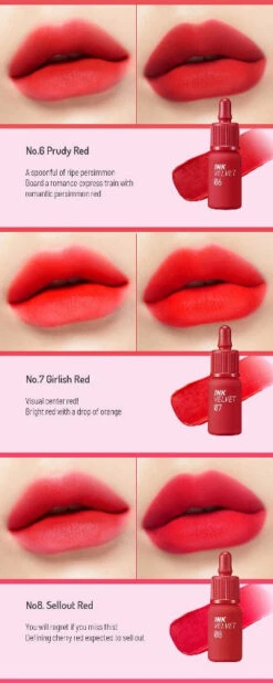 Ink The Velvet (34 Colours) (1pc) 32 Ink The Velvet (34 Colours) (1pc) -Glow Skincare Store Peripera Ink The Velvet 11