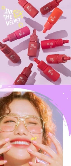 Ink The Velvet (34 Colours) (1pc) 25 Ink The Velvet (34 Colours) (1pc) -Glow Skincare Store Peripera Ink The Velvet 4
