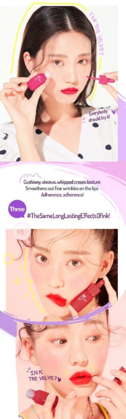 Ink The Velvet (34 Colours) (1pc) 28 Ink The Velvet (34 Colours) (1pc) -Glow Skincare Store Peripera Ink The Velvet 7