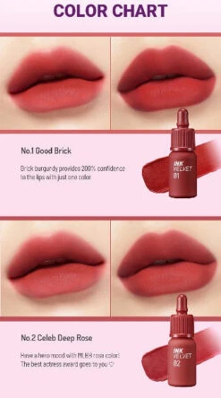 Ink The Velvet (34 Colours) (1pc) 30 Ink The Velvet (34 Colours) (1pc) -Glow Skincare Store Peripera Ink The Velvet 9