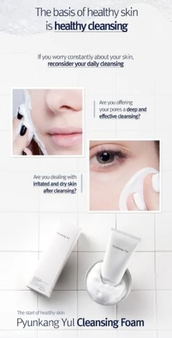 Cleansing Foam (150ml) -Glow Skincare Store Pyunkang Yul Cleansing Foam 4 db9b0731 9a1d 4651 99c9 bce3c385b541