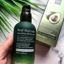 Real Avocado Nutrition Oil Serum (100ml) -Glow Skincare Store RealAvocadoNutritionOilSerum 100ml 1