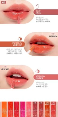Juicy Lasting Tint (29 Colours) (1pc) -Glow Skincare Store RomandJuicyLastingTint 21Colours 1pc 5