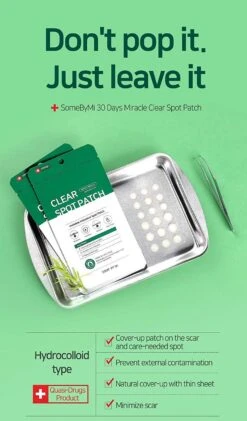 Clear Spot Patch (18 Patches) -Glow Skincare Store SOMEBYMI30DaysMiracleClearSpotPatch4