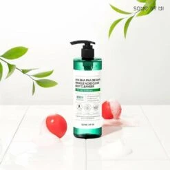 AHA, BHA, PHA 30 Days Miracle Acne Clear Body Cleanser (400g) -Glow Skincare Store SOMEBYMIAHA BHA PHA30DaysMiracleAcneClearBodyCleanser 400g 6