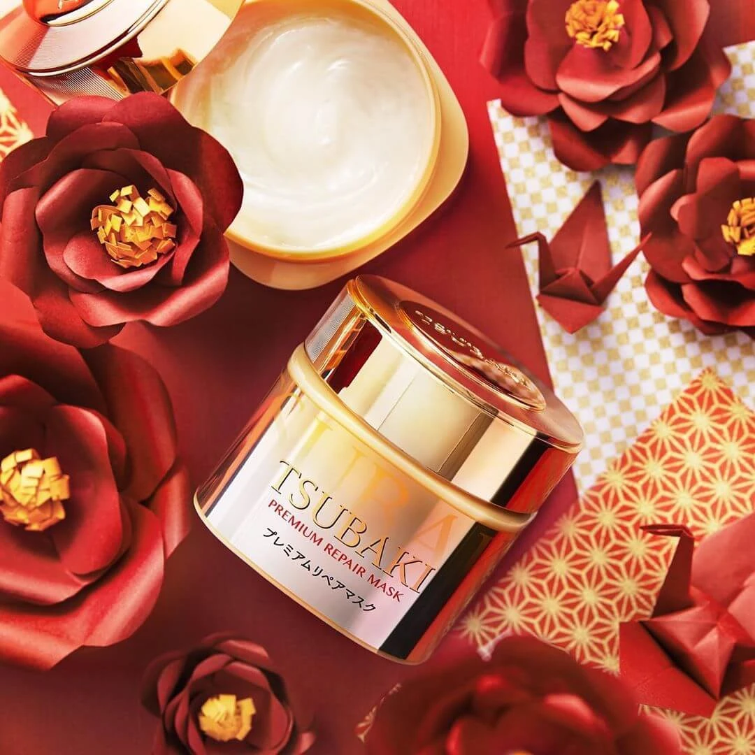 Glow Skincare Store -Glow Skincare Store ShiseidoTsubakiPremiumRepairHairMask 180g 4