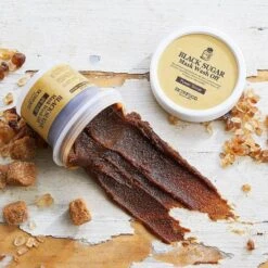 Black Sugar Mask Wash Off (100g) -Glow Skincare Store SkinfoodBlackSugarMaskWashOff3