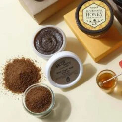 Black Sugar Mask Wash Off (100g) -Glow Skincare Store SkinfoodBlackSugarMaskWashOff4