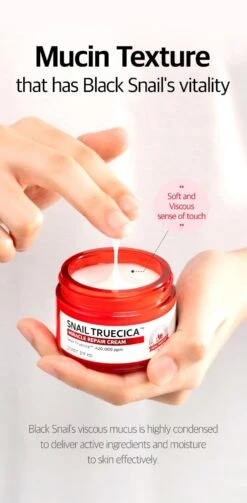 Snail Truecica Miracle Repair Cream (60g) -Glow Skincare Store SnailTruecicaMiracleRepairCream 60g 5