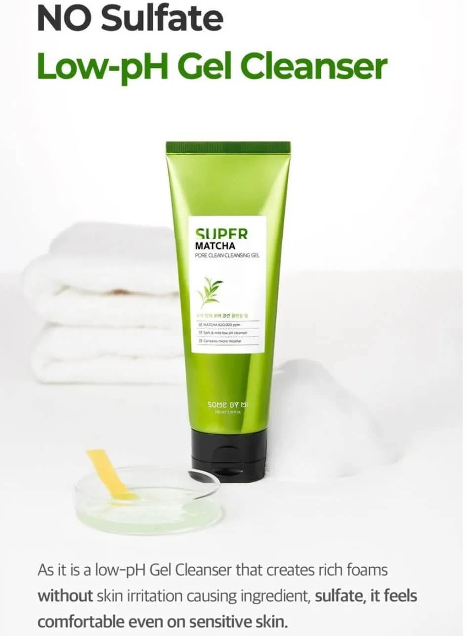 Super Matcha Pore Clean Cleansing Gel (100ml) 12 Super Matcha Pore Clean Cleansing Gel (100ml) - Image 10