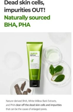 Super Matcha Pore Clean Cleansing Gel (100ml) 16 Super Matcha Pore Clean Cleansing Gel (100ml) -Glow Skincare Store SomeByMi SuperMatchaPoreCleanCleansingGel 100ml 5