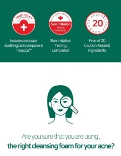 AHA, BHA, PHA 30 Days Miracle Acne Clear Foam (100ml) -Glow Skincare Store SomeByMiAHA BHA PHA30DaysMiracleAcneClearFoam3