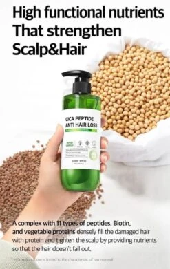 Cica Peptide Anti Hair Loss Derma Scalp Shampoo (285ml) -Glow Skincare Store SomeByMiCicaPeptideAntiHairLossDermaScalpShampoo 285ml 7