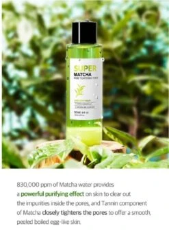 Super Matcha Pore Tightening Toner (150ml) -Glow Skincare Store SomeByMiSuperMatchaPoreTighteningToner 150ml 4