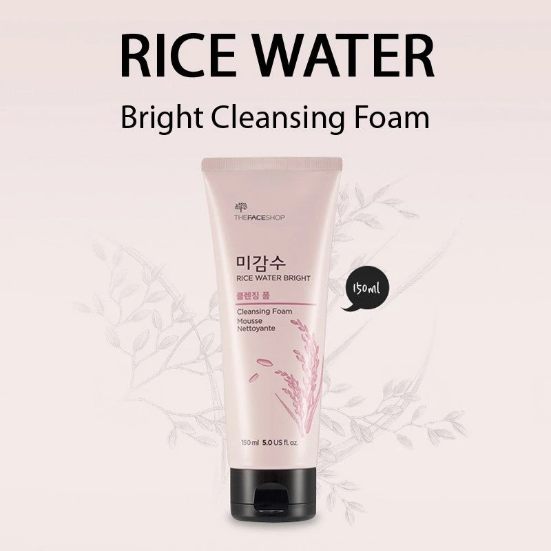 Rice Water Bright Cleansing Foam (150ml) 4 Rice Water Bright Cleansing Foam (150ml) - Image 2