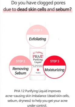 AC Fighting PHA 12 Purifying Liquid (80ml) -Glow Skincare Store TiamACFightingPHA12PurifyingLiquid 80ml 7