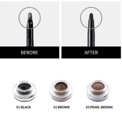Back Gel Eyeliner Long Brush (1pc) -Glow Skincare Store TonyMolyBackGelEyelinerLongBrush9