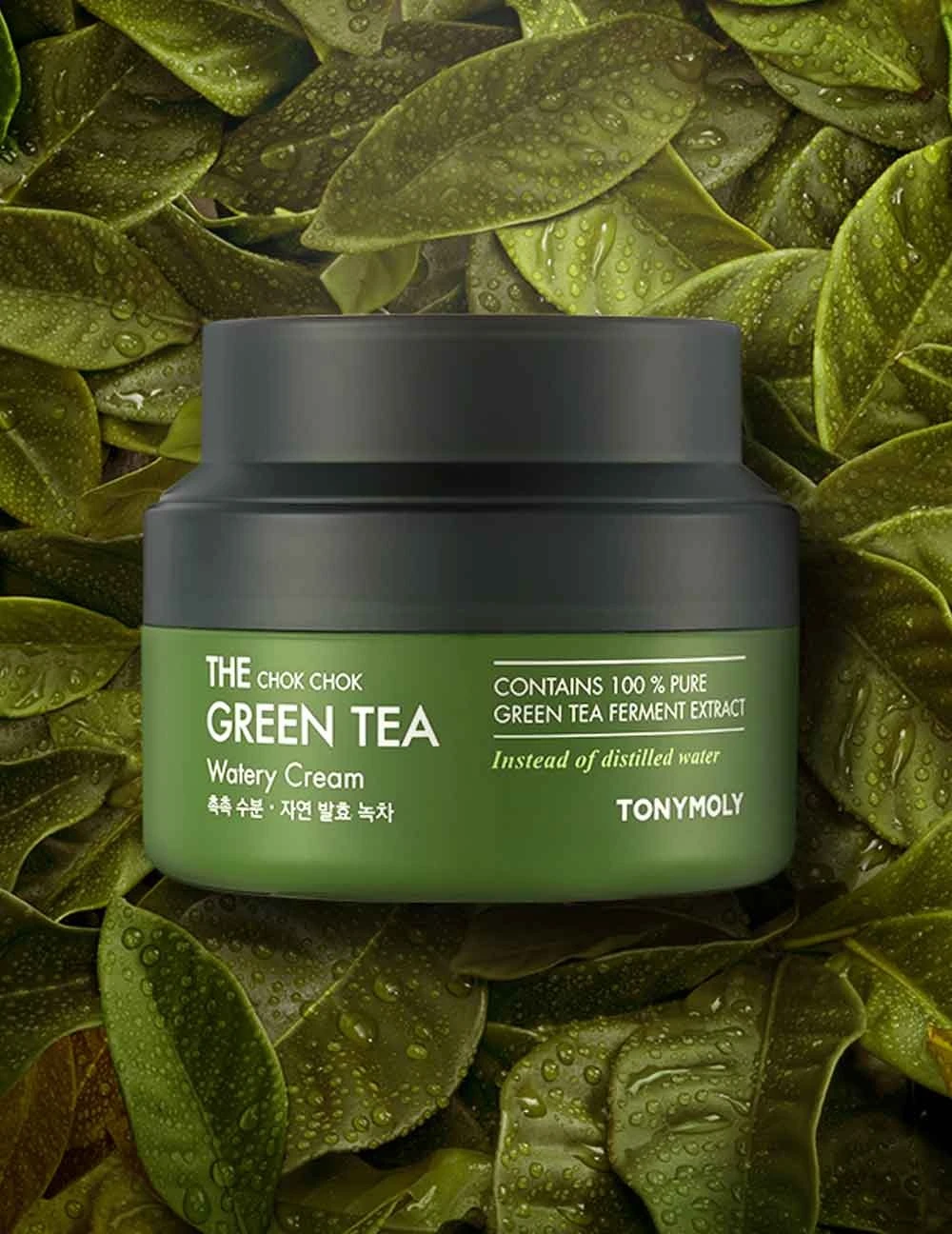 The Chok Chok Green Tea Watery Cream (60ml) 4 The Chok Chok Green Tea Watery Cream (60ml) - Image 2