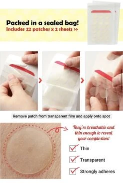 Witch Piggy Hell-Pore Blemish Spot Patch (44pcs) 11 Witch Piggy Hell-Pore Blemish Spot Patch (44pcs) -Glow Skincare Store WitchPiggyHell PoreBlemishSpotPatch 44pcs 5