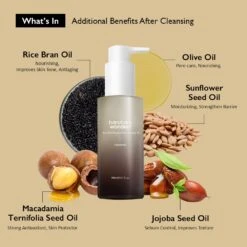 Wonder Black Rice Moisture Deep Cleansing Oil (150ml) -Glow Skincare Store WonderBlackRiceMoistureDeepCleansingOil 150ml 8
