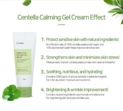 Centella Calming Gel Cream (60ml) -Glow Skincare Store iUNIK CentellaCalmingGelCream60ml5